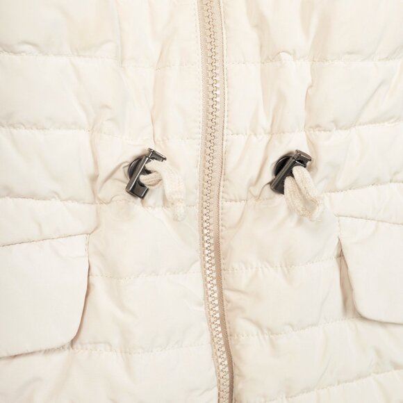 Brunello Cucinelli SS/15 Ecru Taffeta Quilted Down Vest - Picture 7 of 13